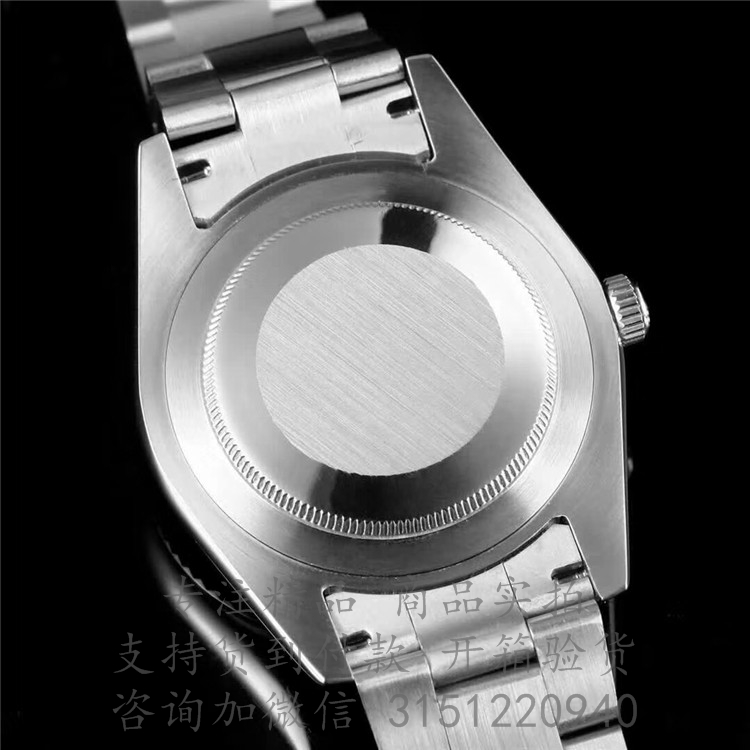 Lolex日志型 SKY-DWELLER 326939 劳力士男士印色钢带黑盘机械腕表