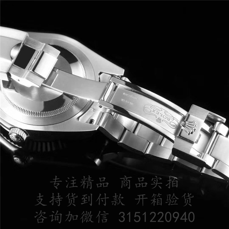 Lolex日志型 SKY-DWELLER 326939 劳力士男士印色钢带黑盘机械腕表