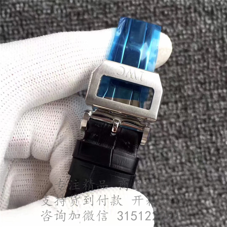 IWC葡萄牙系列计时腕表 IW371445 白色表盘皮带自动机械手表