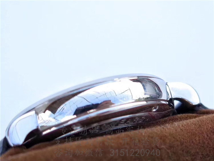IWC柏涛菲诺自动腕表“150周年”特别版 IW356519  蓝色3指针白色表盘日期显示机械手表