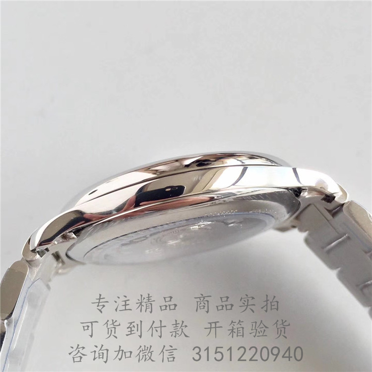Longines制表传统系列—名匠系列浪琴男士自动机械腕表 L2.793.4.97.6 白壳蓝盘日期显示银色3指针钢带手表
