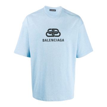 Balenciaga 578139TGV75 男士 logo 印花 T恤