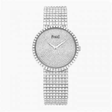 PIAGET G0A38021 女士钻石表盘传统机械腕表