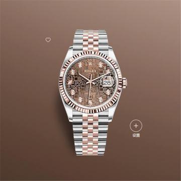 ROLEX 126231 男士镶钻石表盘日志型腕表