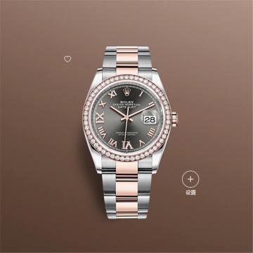 ROLEX 126281 女士深铑白色表盘日志型腕表