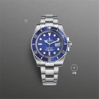 ROLEX 116619lb 男士蓝色表盘蚝式恒动潜航者日历型腕表