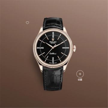 ROLEX 50505 男士黑色表盘 切利尼时间型腕表