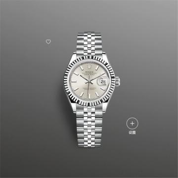 ROLEX 279174 女士银色表盘 女装日志型腕表