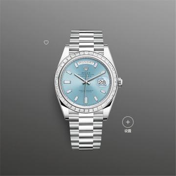 ROLEX 228396 男士冰蓝色表盘 星期日历型 40 腕表