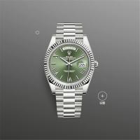 ROLEX 228239 男士橄榄绿色表盘 星期日历型 40 腕表