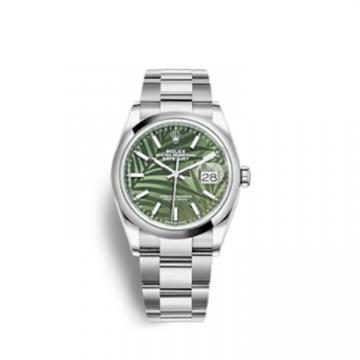 ROLEX 126200 男士橄榄绿色表盘 日志型 36毫米腕表