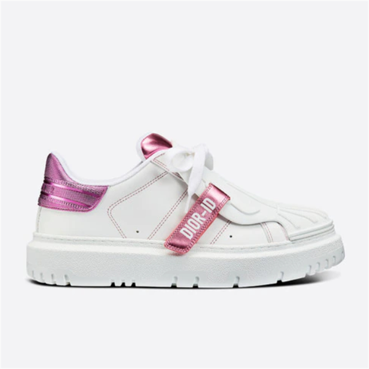 DIOR KCK278LCR 女士白色拼粉色 DIOR-ID 运动鞋