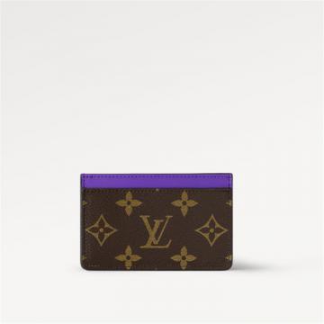 LV M82875 女士紫色 小号卡夹