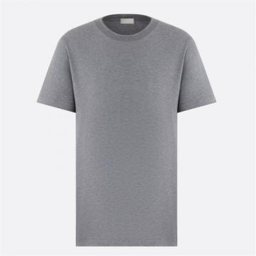 DIOR 413J650A0862 男士灰色 Dior Icons 宽松版型 T恤