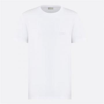 DIOR 413J650A0862 男士白色 Dior Icons 宽松版型 T恤