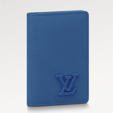 LV M82275 男士蓝色 口袋钱夹