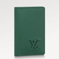 LV M82276 男士绿色 口袋钱夹